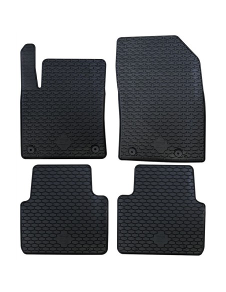 Tappeti tappetini auto su misura in gomma Citroen C3 Aircross 2017 2024