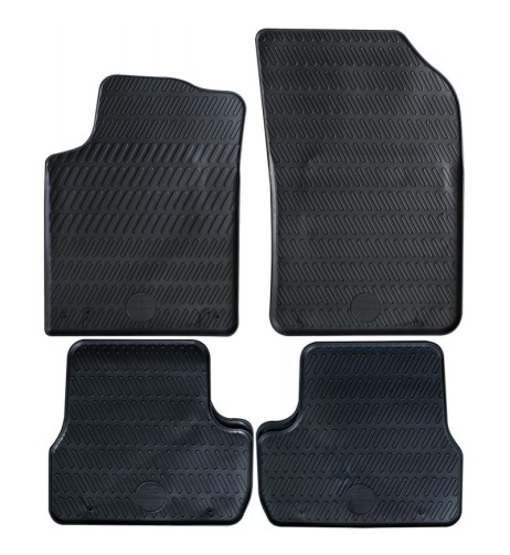 Tappeti tappetini auto su misura in gomma Citroen C3 2009-2016