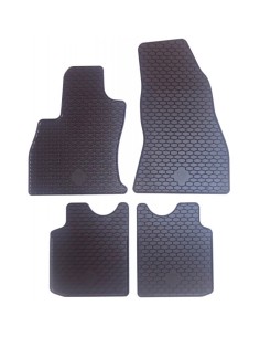 Tappeti tappetini auto su misura in gomma Fiat 500L - 500L Living dal 2012