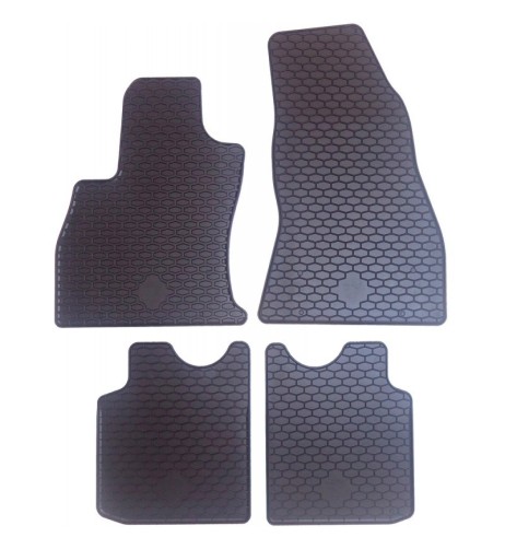 Tappeti tappetini auto su misura in gomma Fiat 500L - 500L Living dal 2012