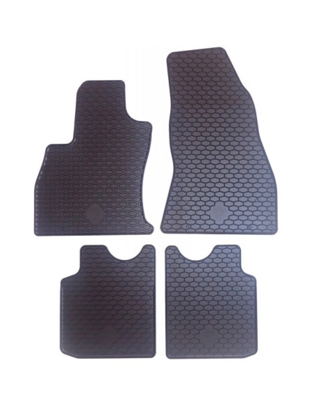 Tappeti tappetini auto su misura in gomma Fiat 500L - 500L Living dal 2012