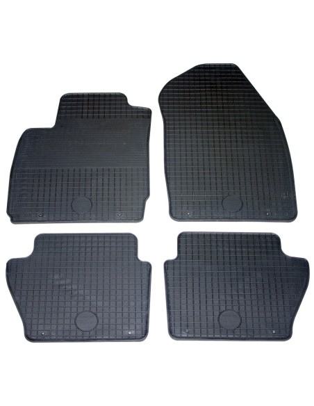 Tappeti tappetini auto su misura in gomma Ford Fiesta 2008-2017
