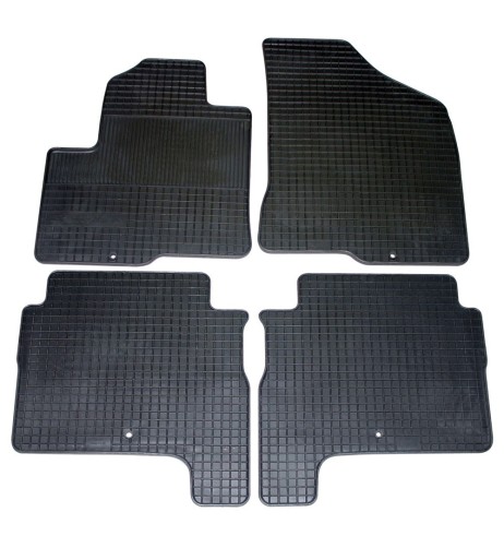 Tappeti tappetini auto su misura in gomma Hyundai Santa Fe 2006-2012