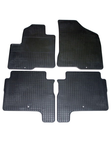 Tappeti tappetini auto su misura in gomma Hyundai Santa Fe 2006 2012