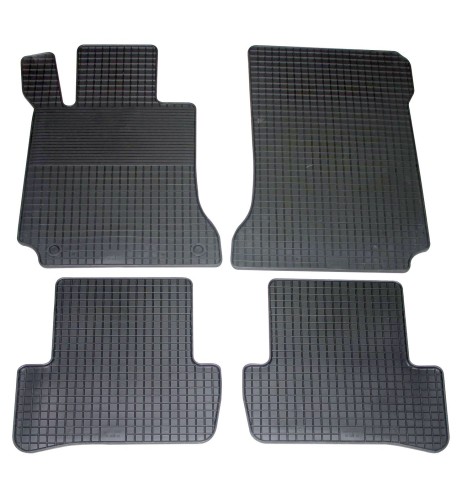 Tappeti tappetini auto su misura in gomma Mercedes Classe C dal 2007