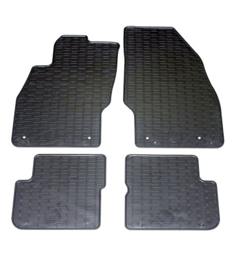 Tappeti tappetini auto su misura in gomma Opel Corsa D/E 2006-2019