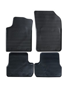 Tappeti tappetini auto su misura in gomma Peugeot 208 2012 2019