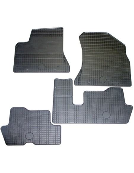 Tappeti tappetini auto su misura in gomma Peugeot 5008 2009-2016