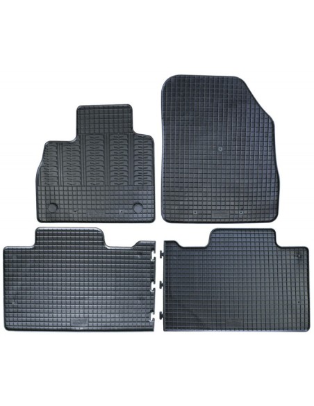 Tappeti tappetini auto su misura in gomma Renault Espace 2015-2023