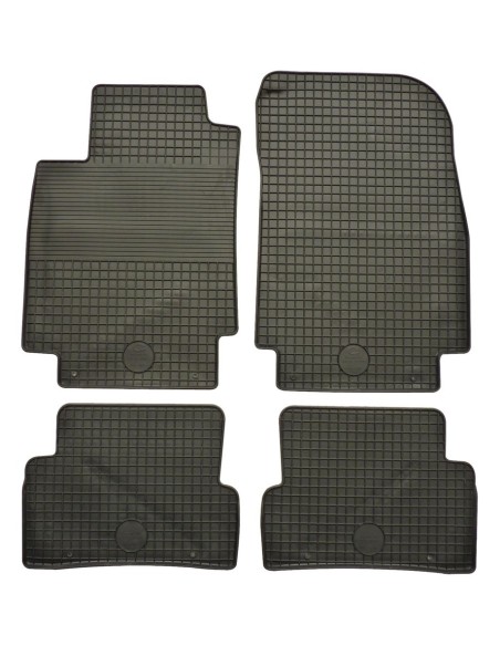 Tappeti tappetini auto su misura in gomma Renault Modus Grand Modus dal 2