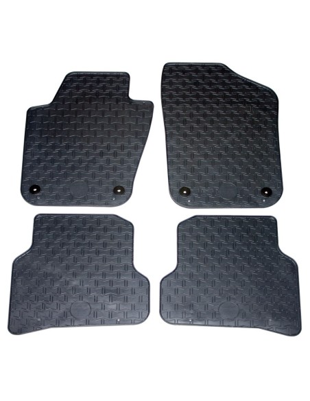 Tappeti tappetini auto su misura in gomma Seat Ibiza 2008-2016
