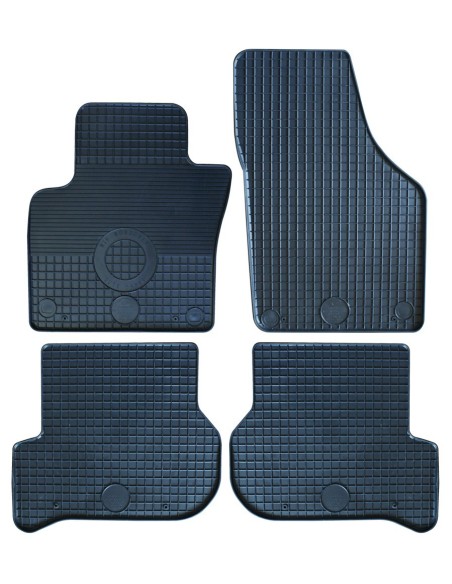 Tappeti tappetini auto su misura in gomma Seat Toledo 2004-2009