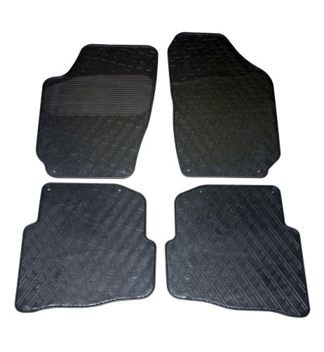 Tappeti tappetini auto su misura in gomma Skoda Fabia 1999-2007
