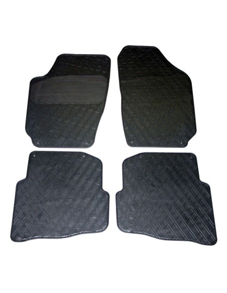 Tappeti tappetini auto su misura in gomma Skoda Fabia 1999 2007