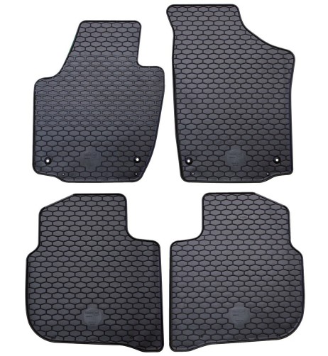 Tappeti tappetini auto su misura in gomma Skoda Rapid dal 2012