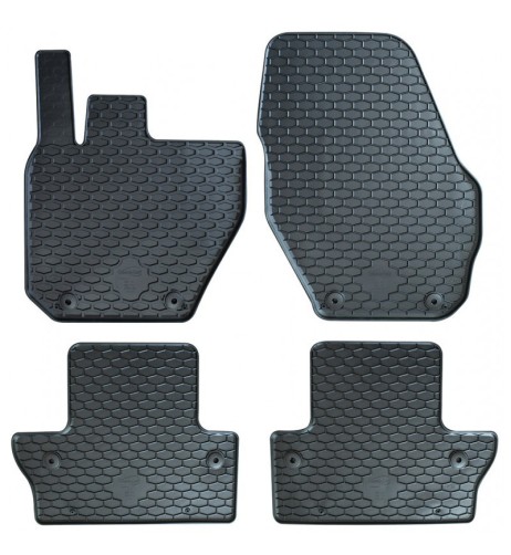 Tappeti tappetini auto su misura in gomma Volvo V60 2010-2018