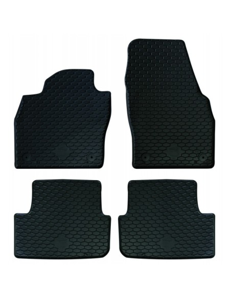 Tappeti tappetini auto su misura in gomma VW Polo dal 2017