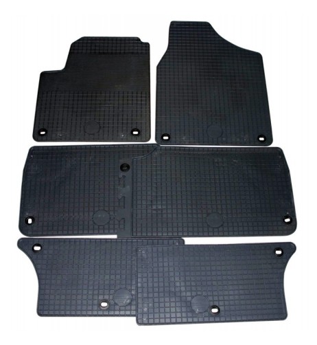 Tappeti tappetini auto su misura in gomma VW Sharan 1996-2010