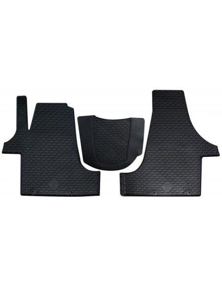 Tappeti tappetini auto su misura in gomma VW Transporter T5 2010 2015
