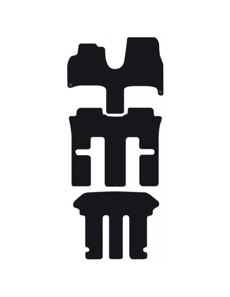 Tappeti tappetini auto su misura moquette Peugeot 807 2002-2014