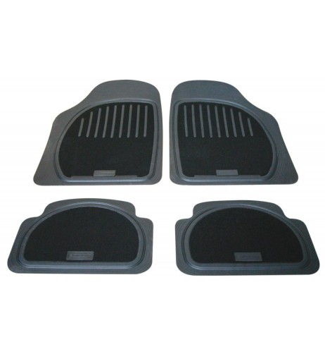 Tappeti tappetini auto universali in gomma e moquette Michelin 9073