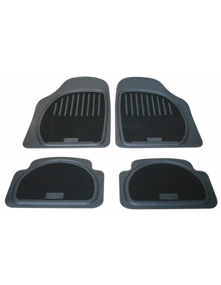 Tappeti tappetini auto universali in gomma e moquette Michelin 9073