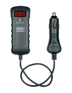 Tester Voltmetro misurazione stato batteria presa accendisigari RING RBA3