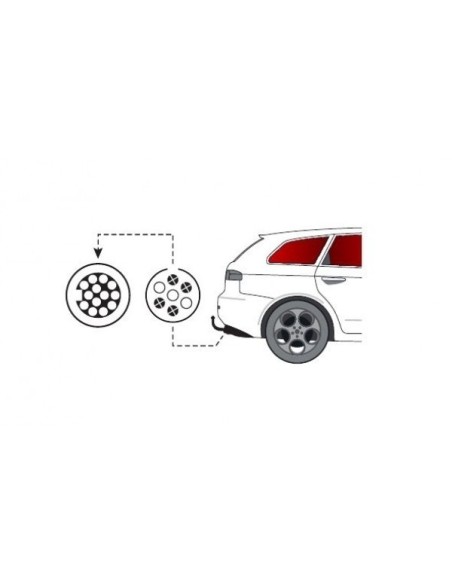 Thule 9906 adattatore spina elettrica 13 7 pin