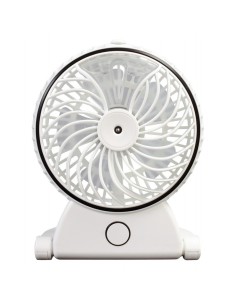 Ventilatore e umidificatore ad acqua nebulizzata USB ricaricabile