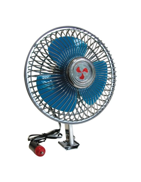 Ventilatore oscillante 12V auto diametro 17cm