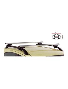 Barre portatutto corrimano Seat Ateca dal 2016