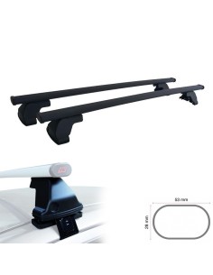 Barre portatutto portapacchi acciaio Citroen C1 5 porte