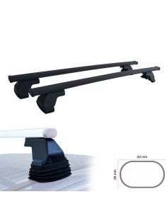 Barre portatutto portapacchi acciaio Fiat Idea 5p dal 2003