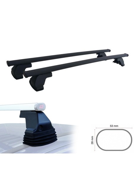Barre portatutto portapacchi acciaio Lancia Lybra SW 5p dal 1999 al 2006