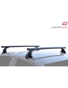 Kit barre portatutto portapacchi acciaio Fiat Idea 5p dal 2003
