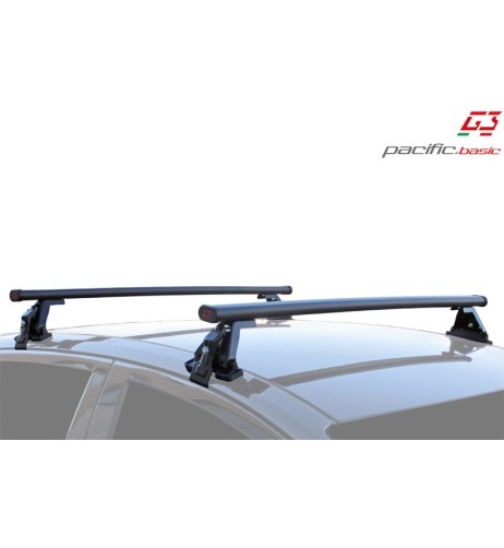 Kit barre portatutto portapacchi acciaio Toyota Corolla Verso 5p fino al 2004