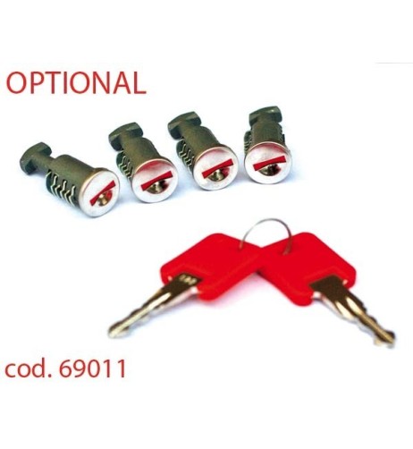 Optional kit serratura 69015 per barre G3 Pacific Clop