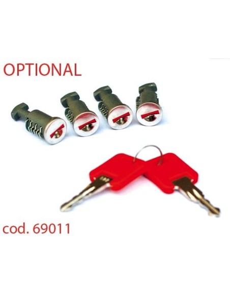 Optional kit serratura 69015 per barre G3 Pacific Clop