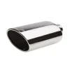 Terminale scarico universale tuning inox singolo 37-54mm TRX/33