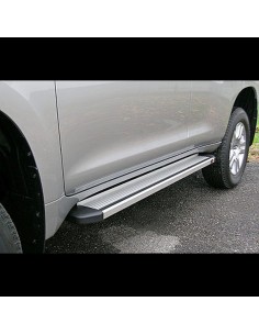 Pedane laterali STD squadrate alluminio Toyota Land Cruiser 150 3 porte