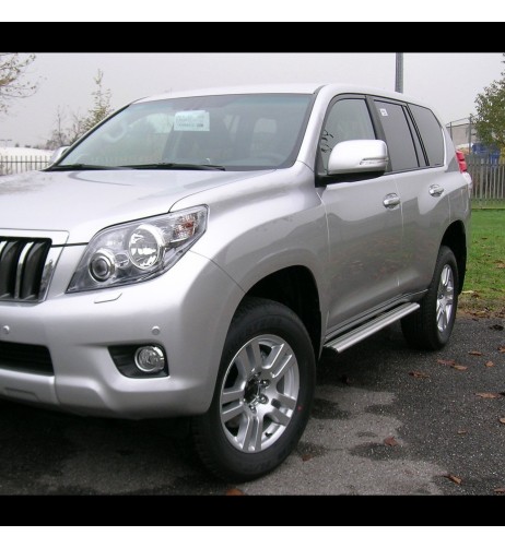 Tubi laterali ovali di protezione alluminio Toyota Land Cruiser 150 5P dal