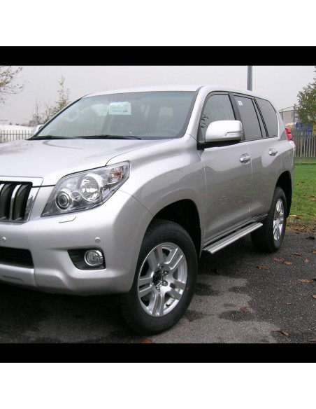 Tubi laterali ovali di protezione alluminio Toyota Land Cruiser 150 5P dal 