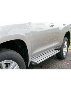 Pedane laterali STD squadrate alluminio Toyota Land Cruiser 150 5P dal 2009