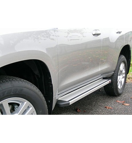 Pedane laterali STD squadrate alluminio Toyota Land Cruiser 150 5P dal 2009