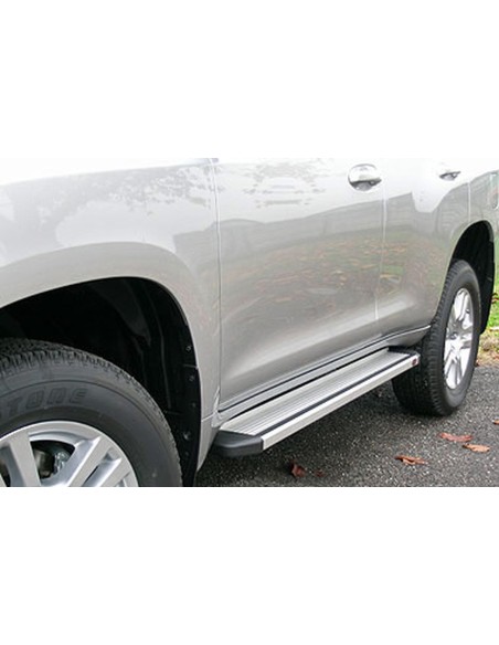 Pedane laterali STD squadrate alluminio Toyota Land Cruiser 150 5P dal 2009