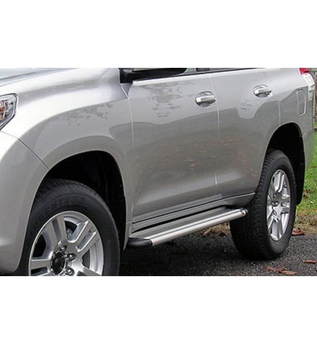 Pedane laterali S50 stondate alluminio Toyota Land Cruiser 150 5P dal 2009