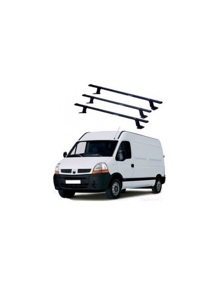 3 Barre portatutto per veicoli commerciali RENAULT TRAFIC 2001-2014
