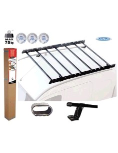 Bagagliera cestello portapacchi furgone 180x117cm Ford Transit Connect 2002 2