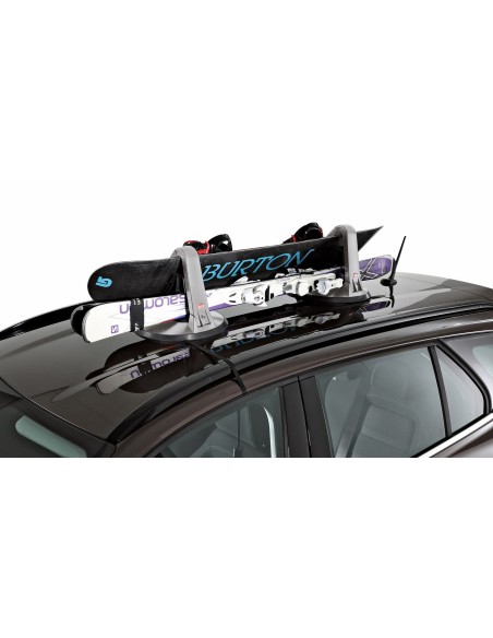 Portasci snowboard magnetico universale con antifurto