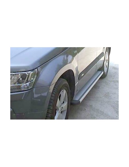 Pedane laterali STD squadrate alluminio Suzuki Grand Vitara 2 porte 2009 20